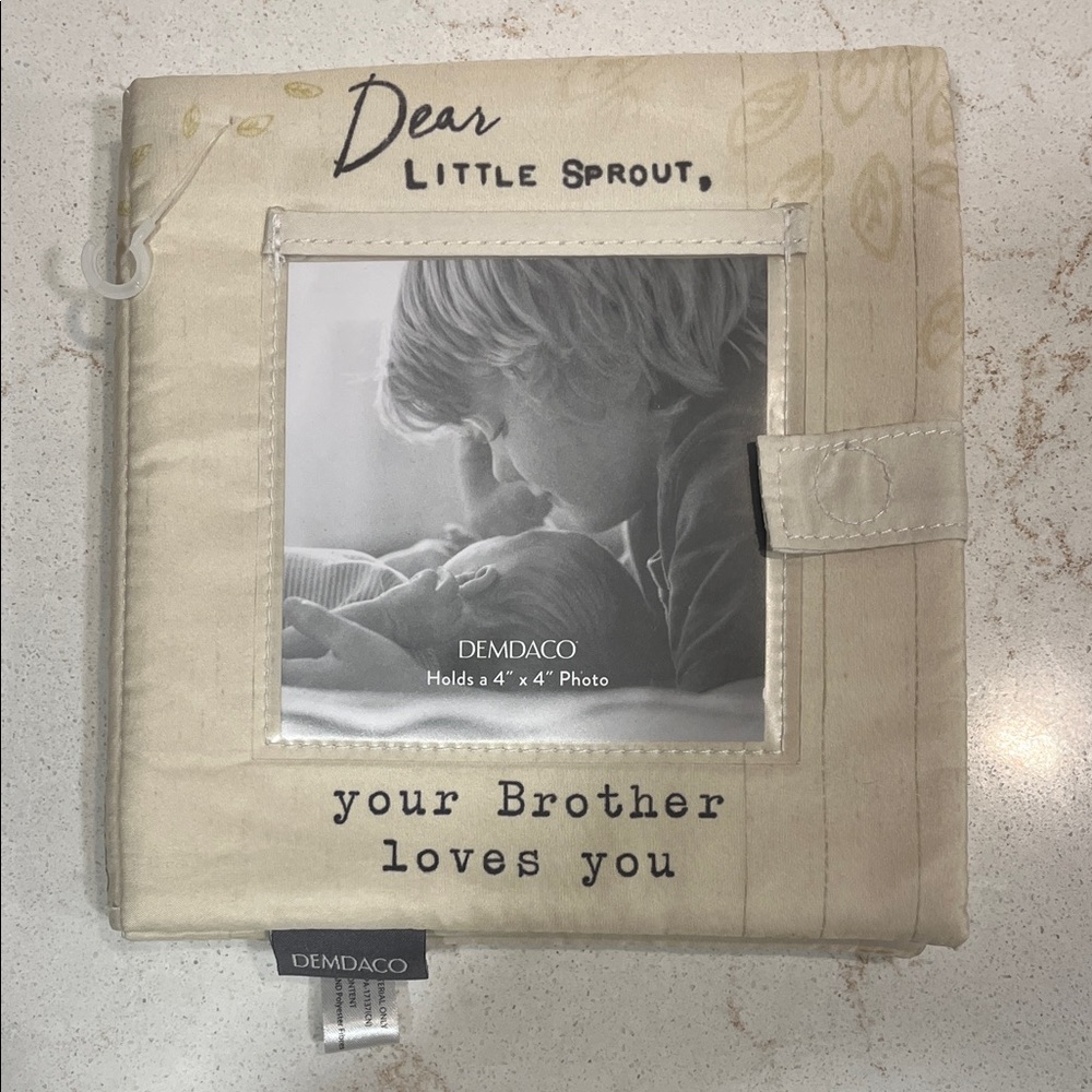 Demdaco Cream Kids Soft Photo Album